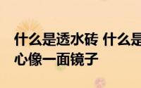 什么是透水砖 什么是烧结砖？看完之后 我的心像一面镜子