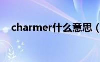 charmer什么意思（charmer双语例句）