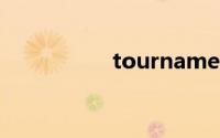 tournament双语例句