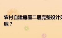 农村自建房屋二层完整设计效果图 谁能不喜欢阳光房的设计呢？