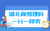 2018湖北高考一分一段表（理科）