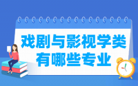 戏剧与影视学包括哪些专业-戏剧与影视学类专业名单一览表