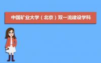 2022年中国矿业大学（北京）双一流建设学科评估结果