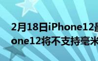 2月18日iPhone12最新消息 国行版搭配iPhone12将不支持毫米波频段