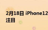 2月18日 iPhone12彩色曝光 四种配色引人注目