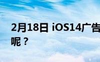 2月18日 iOS14广告反追踪功能延迟 为什么呢？