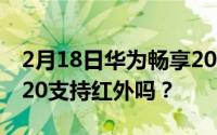 2月18日华为畅享20带nfc功能吗？华为畅享20支持红外吗？