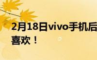 2月18日vivo手机后盖电致变色技术来袭 好喜欢！