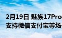 2月19日 魅族17Pro mEngine振动感更新将支持微信支付宝等场景