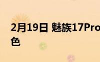 2月19日 魅族17Pro新配色曝光 这次又是绿色