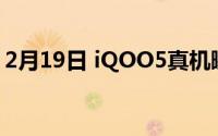 2月19日 iQOO5真机曝光:双曲面屏质感后盖