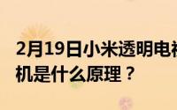 2月19日小米透明电视多少钱？小米透明电视机是什么原理？