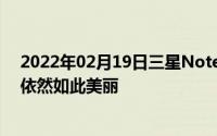 2022年02月19日三星Note10系列官方保护套曝光带壳后依然如此美丽