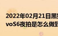 2022年02月21日黑猫秒变白猫！给你看看vivoS6夜拍是怎么做到的