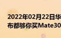 2022年02月22日华为MateX屏幕维修价公布都够你买Mate30Pro5G了