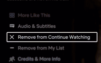 您终于可以在Netflix上清理您的继续观看列表了