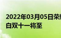 2022年03月05日荣耀FlyPods首销火爆铃兰白双十一将至