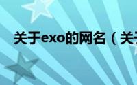 关于exo的网名（关于exo的网名有哪些）