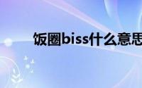 饭圈biss什么意思（饭圈biss出处）