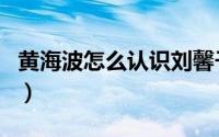 黄海波怎么认识刘馨予（黄海波事件真相流出）