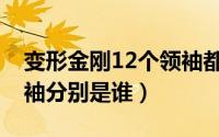 变形金刚12个领袖都是谁（变形金刚12个领袖分别是谁）