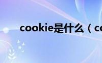 cookie是什么（cookie指的是什么）