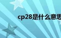 cp28是什么意思（cp28的解释）