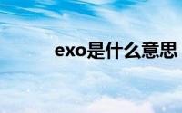 exo是什么意思（exo组合介绍）