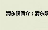 清东陵简介（清东陵位于河北省唐山市）