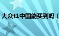 大众t1中国能买到吗（大众t1中国不能买到）