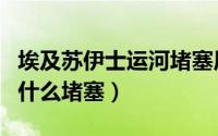 埃及苏伊士运河堵塞原因（埃及苏伊士运河为什么堵塞）