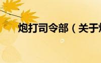 炮打司令部（关于炮打司令部的介绍）