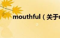 mouthful（关于mouthful的介绍）