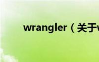 wrangler（关于wrangler的介绍）