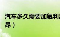 汽车多久需要加氟利昂（汽车多久加一次氟利昂）