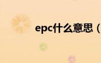 epc什么意思（EPC什么意思）