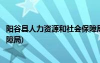 阳谷县人力资源和社会保障局地址(阳谷县人力资源和社会保障局)