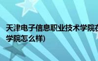 天津电子信息职业技术学院在哪个区(天津电子信息职业技术学院怎么样)