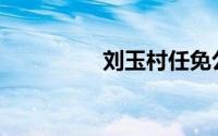 刘玉村任免公示(刘玉村)