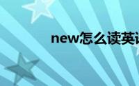 new怎么读英语(new怎么读)