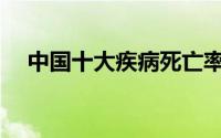 中国十大疾病死亡率排序(中国十大疾病)