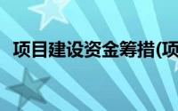 项目建设资金筹措(项目建设资金筹措方案)