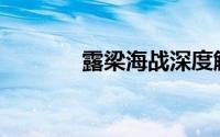 露梁海战深度解析(露梁海战)