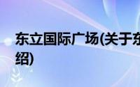 东立国际广场(关于东立国际广场当前房价介绍)