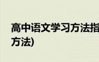 高中语文学习方法指导经典篇(高中语文学习方法)