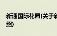 新通国际花园(关于新通国际花园当前房价介绍)