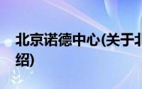 北京诺德中心(关于北京诺德中心当前房价介绍)