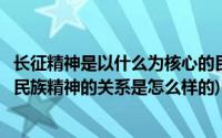 长征精神是以什么为核心的民族精神的体现(长征精神与中华民族精神的关系是怎么样的)