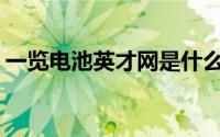 一览电池英才网是什么(一览电池英才网招聘)