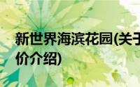 新世界海滨花园(关于新世界海滨花园当前房价介绍)